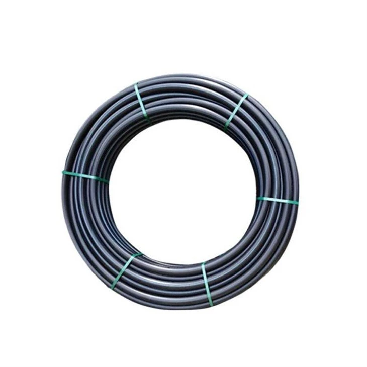 black plastic water pipe roll-1