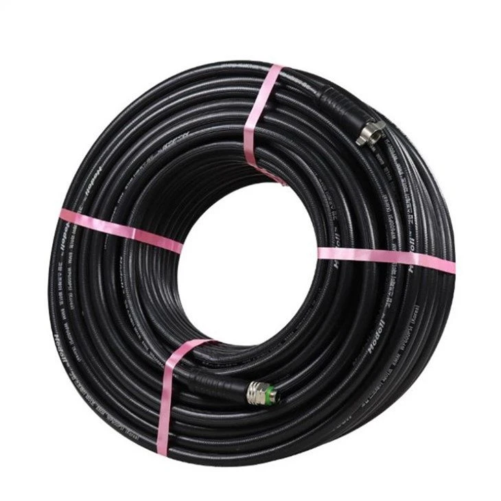 black plastic water pipe roll-2