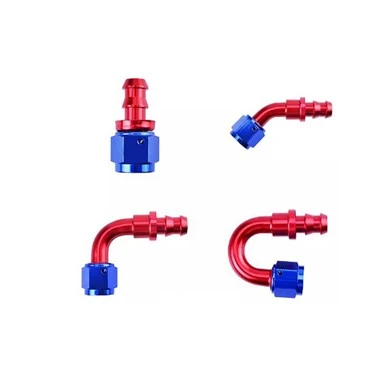 Diwedd Hose Ptfe Llif Llawn 45 Gradd